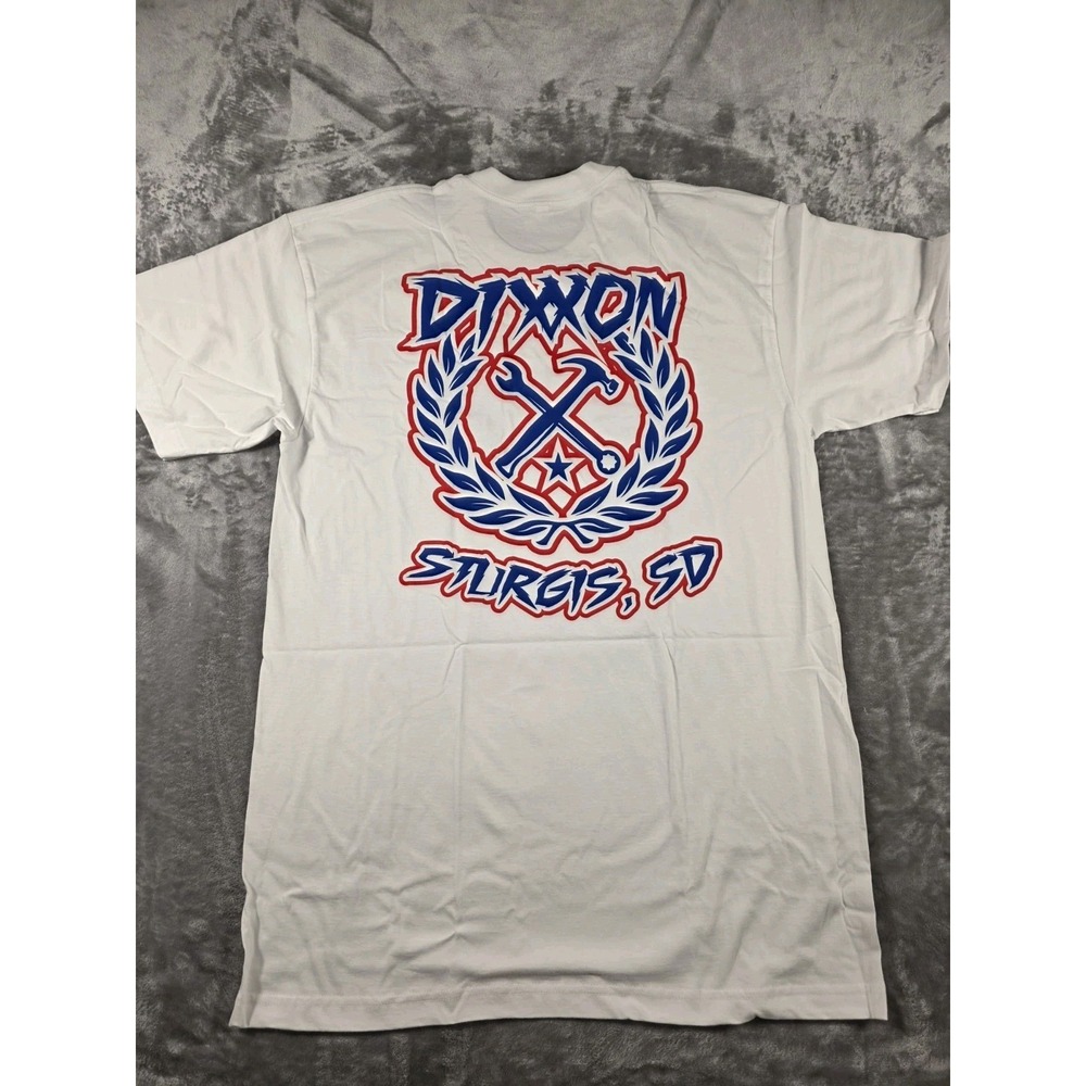 Dixxon Flannel Short Sleeve T-Shirt Sturgis, South Dakota Large Made USA NWOT